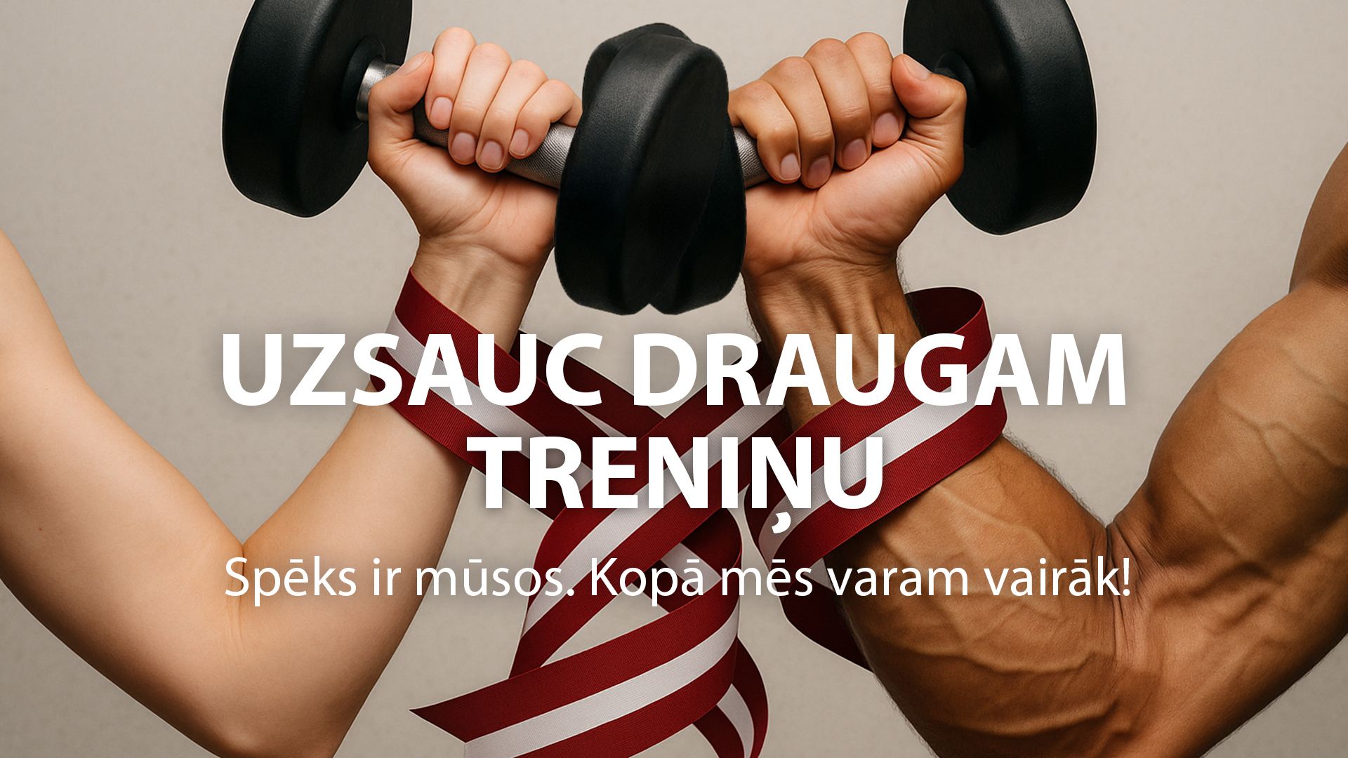 AKCIJA UZSAUC DRAUGAM TRENINU
