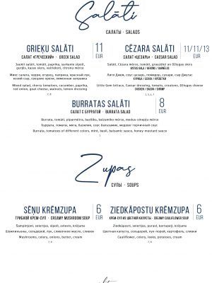 Silts menu 3