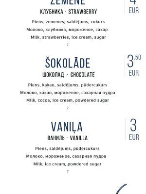 Silts menu 9